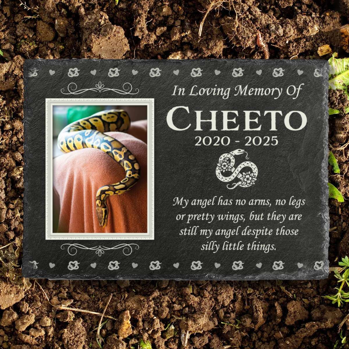 In Loving Memory - Personalized Memorial Stone Pet Loss Gifts