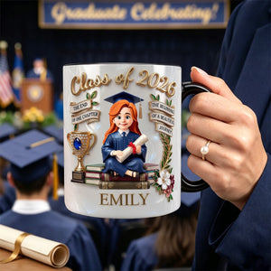 Graduation Gift For Class Of 2026 – Personalized Accent Mug
