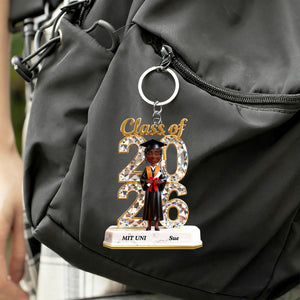 Graduation Acrylic Keychain - Personalized Gifts For Graduates