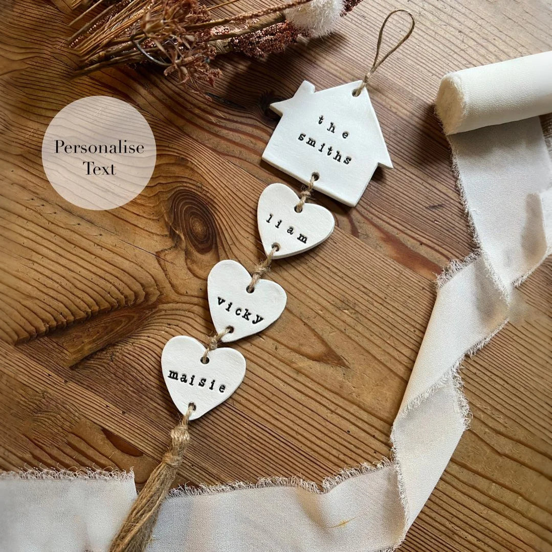 Engraved Name Family Member Personalized Gift, Housewarming Gift