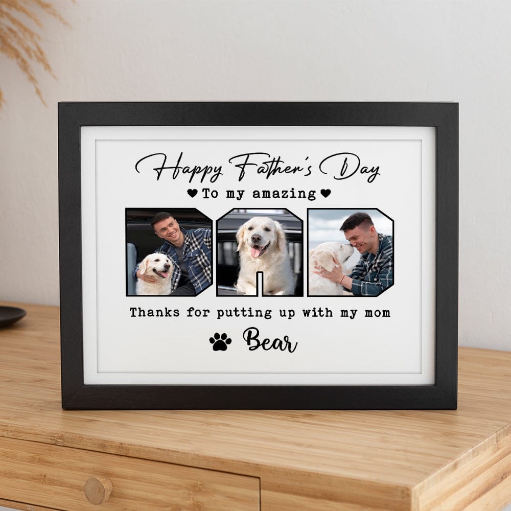 Personalized Photo Happy Father's Day To My Amazing Dad Picture Frame