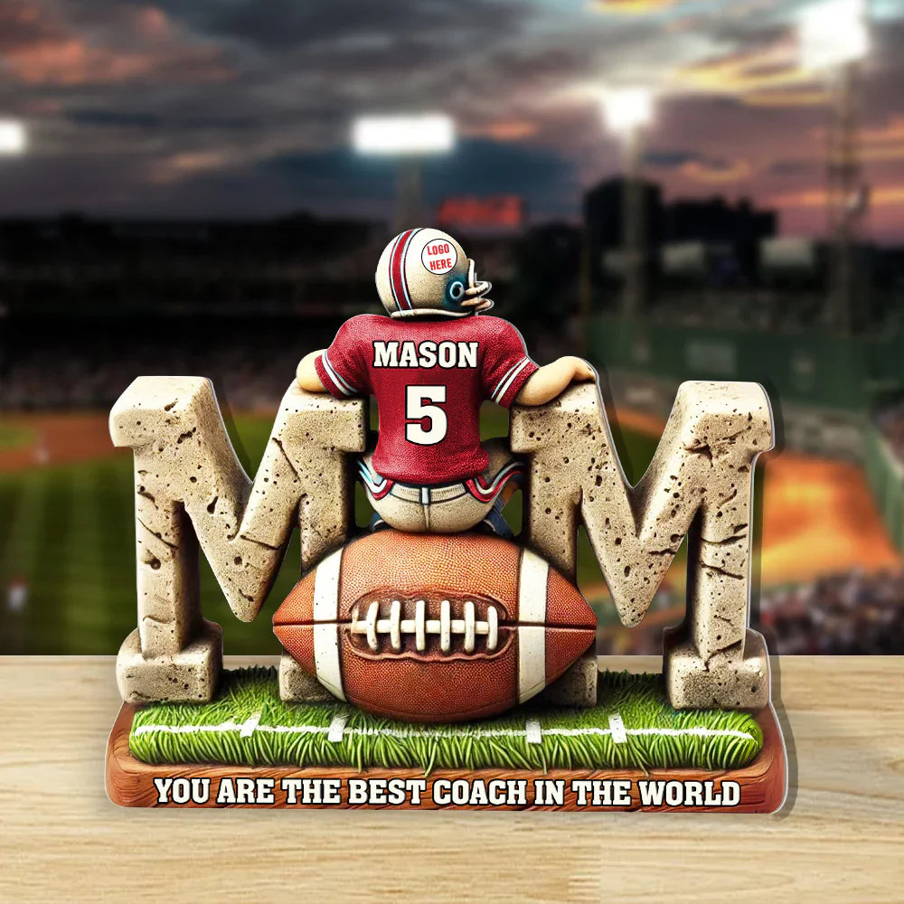 Personalized Gifts For Football Lover Plaque