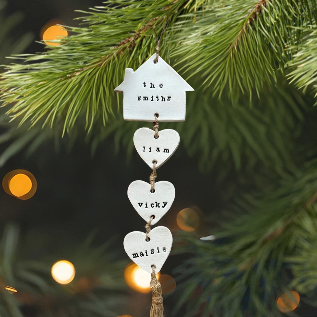 Engraved Name Family Member Personalized Gift, Housewarming Gift