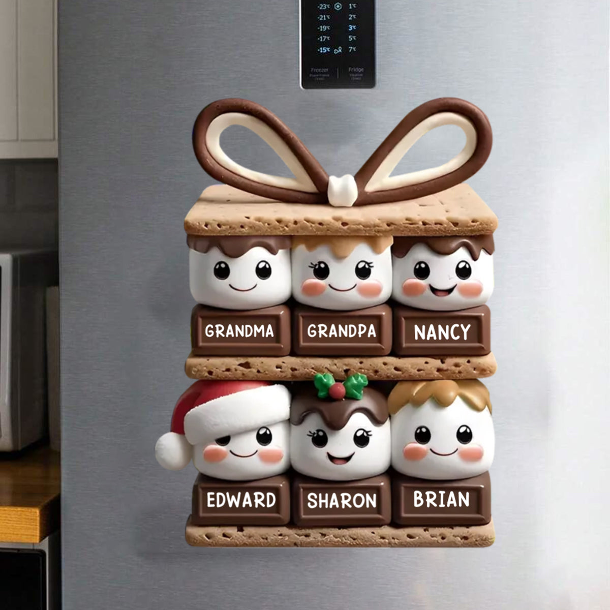 Happy Smores - Personalized Custom Decal - Gifts For Family, Friends, Coworkers