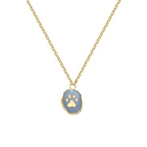 Paw Print Necklace Pet Necklace
