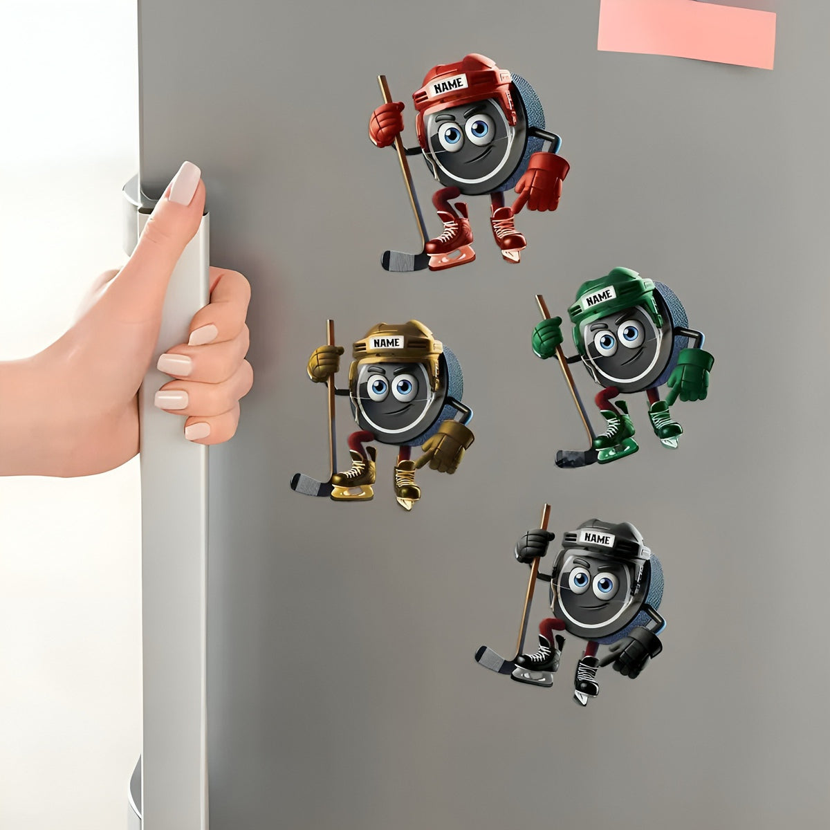 Custom Name Personalized Ice Hockey Sticker/Decal