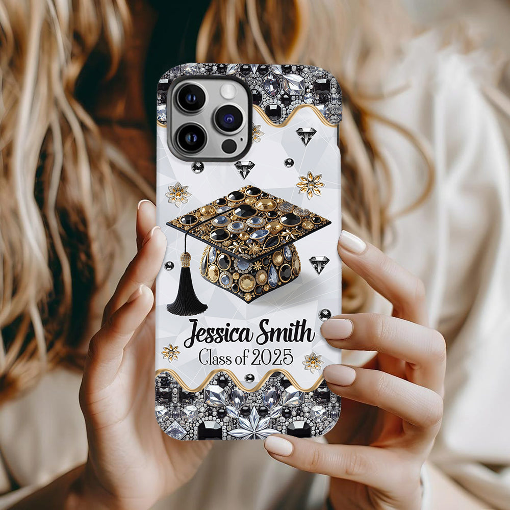 Personalized 2025 Grad Gift - Custom Printed Graduation Phone Case