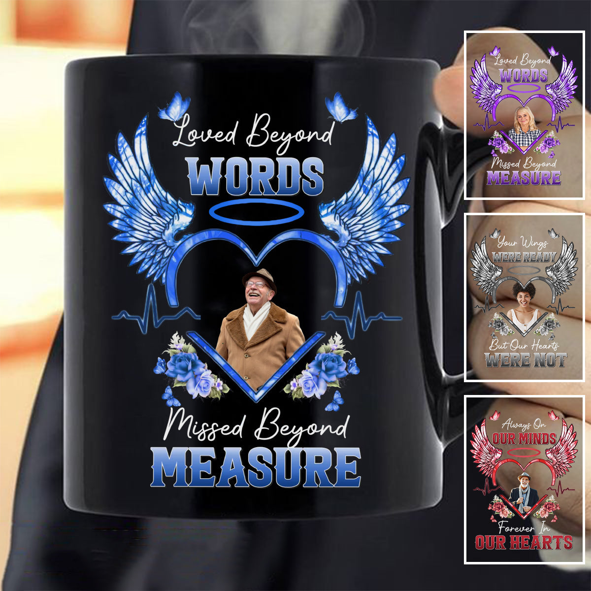 As Long As I Breathe You'll Be Remembered - Memorial Personalized Mug