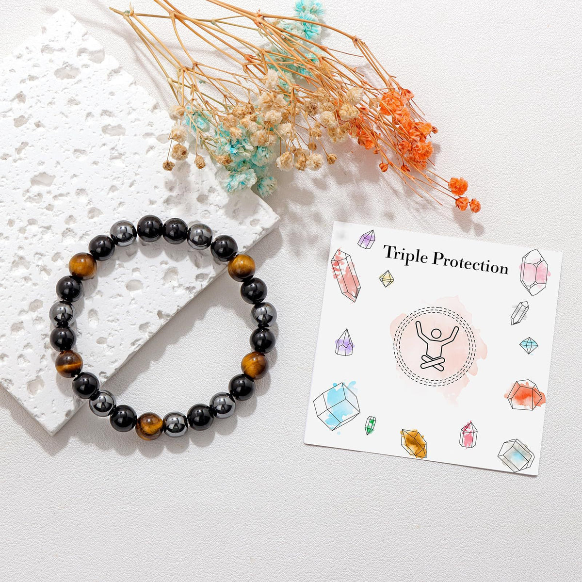 New Beginnings - Natural Stone Healing Encourage Bracelet