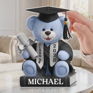 The Best Is Yet to Come – Personalized Graduation Acrylic Plaque for Him or Her