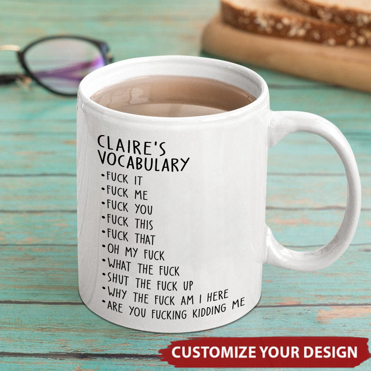 Personalized Funny Mug - Custom Job Title - Fun Gifts For Coworker, Friends, Boss, Nurse