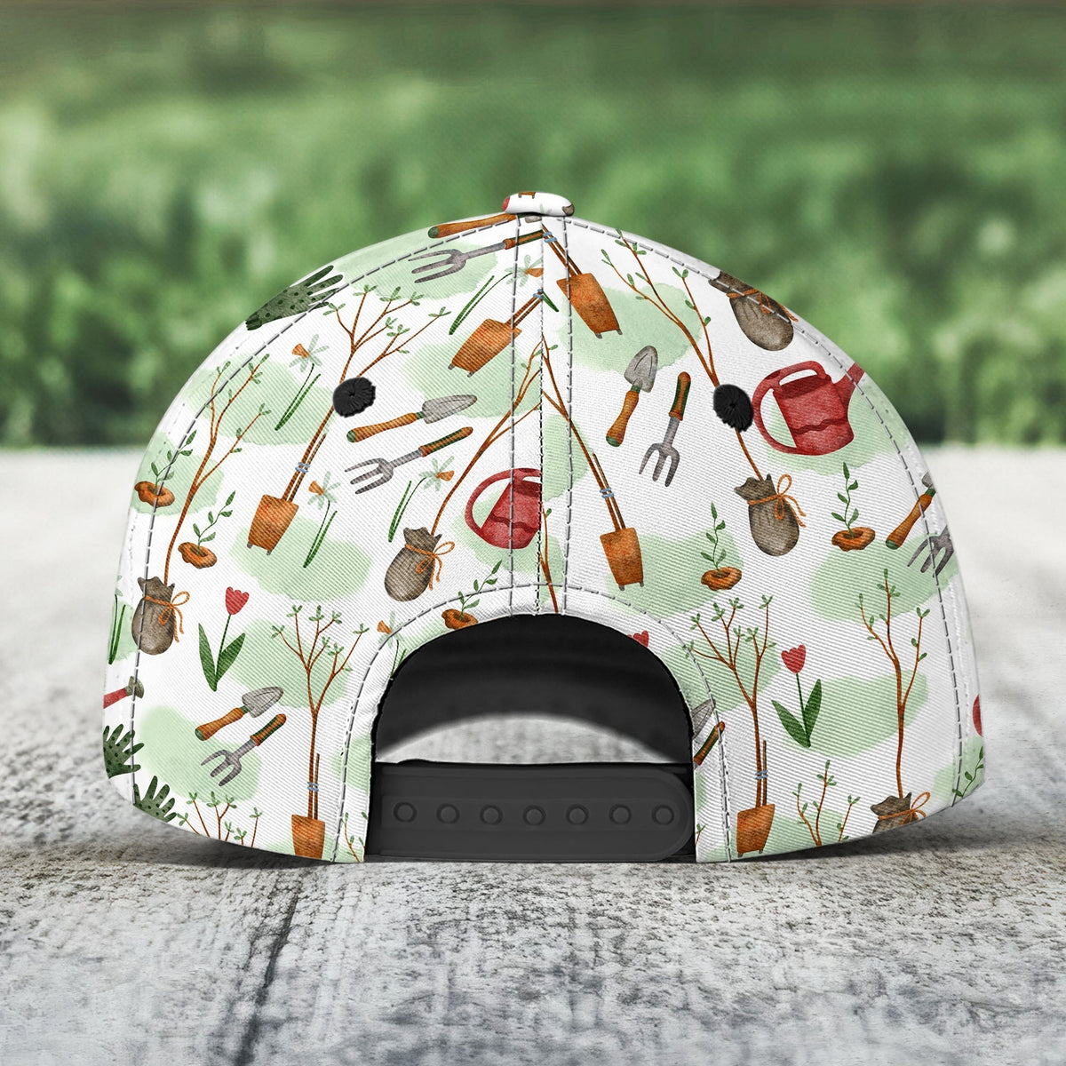 Gardening Is My Therapy - Personalized Cartoon Style Classic Cap