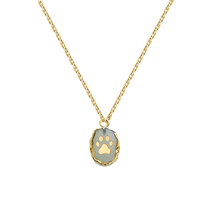Paw Print Necklace Pet Necklace