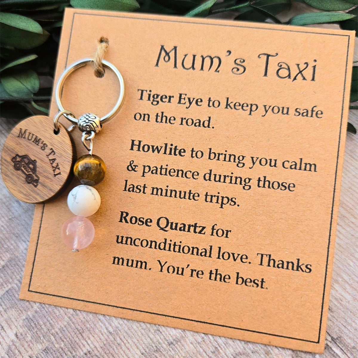 DADS TAXI crystal keyring. funny novelty gift for dad,driving test,Fathers day
