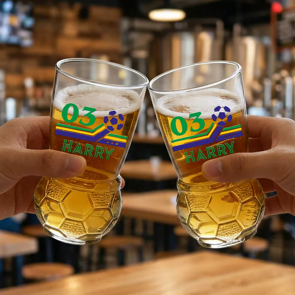 Football Glory - Personalized Custom Football Beer Glass