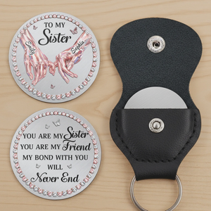 Custom Pocket Hug - Personalized Best Friend Birthday Gifts - Sisters Always Stand Together