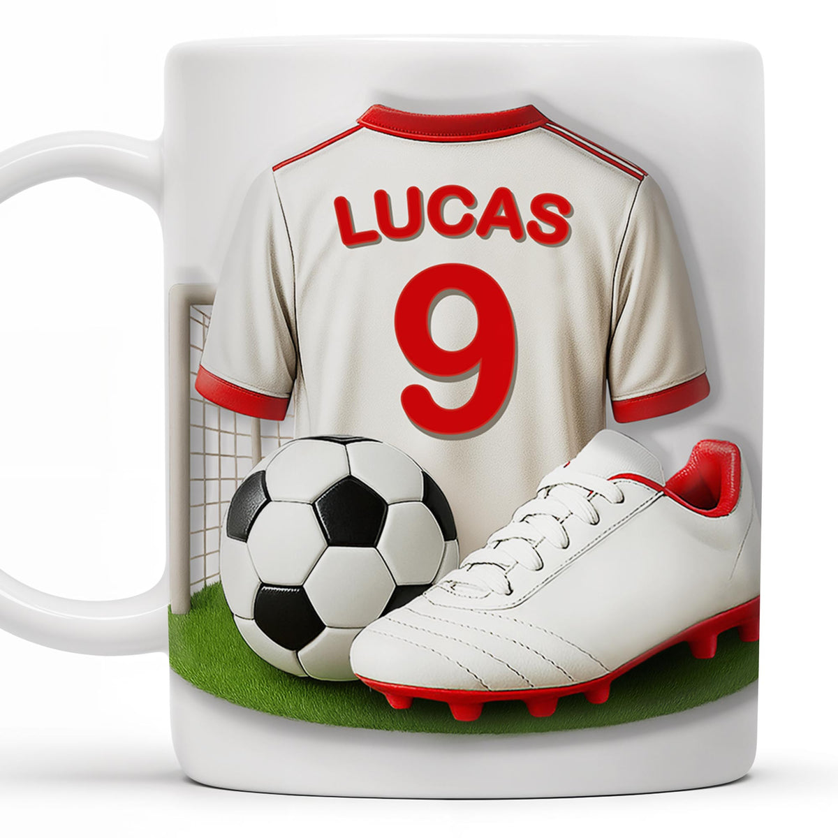 Celebrate Your Passion For Soccer, Personalized Custom Coffee Mug, Gift For Soccer Players