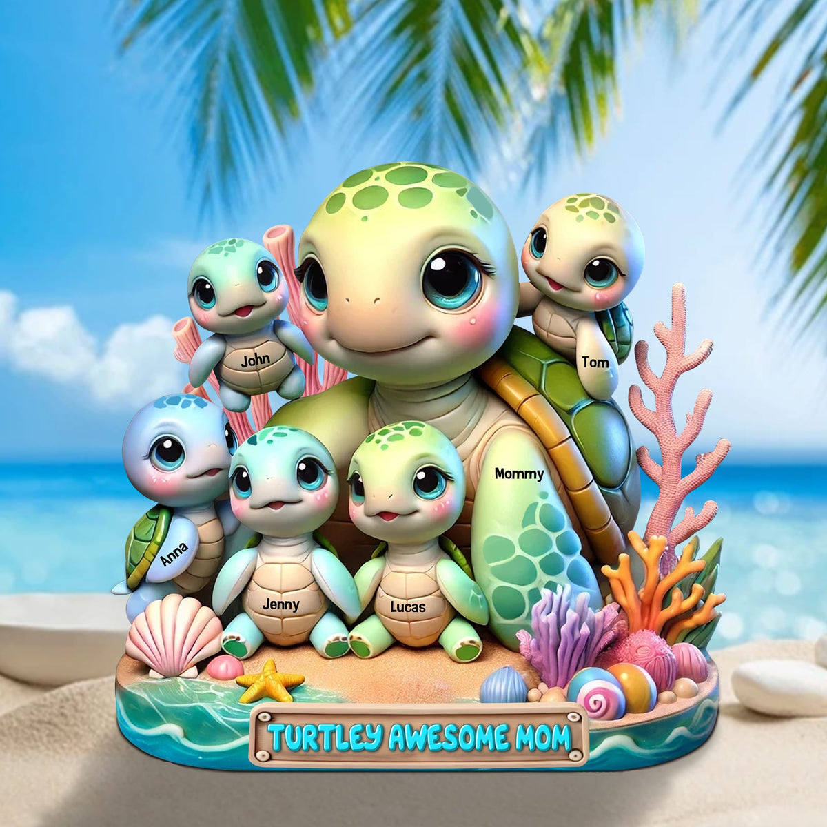 Custom Mom Plaque - Personalized Gift for the Most Amazing Mom in the World