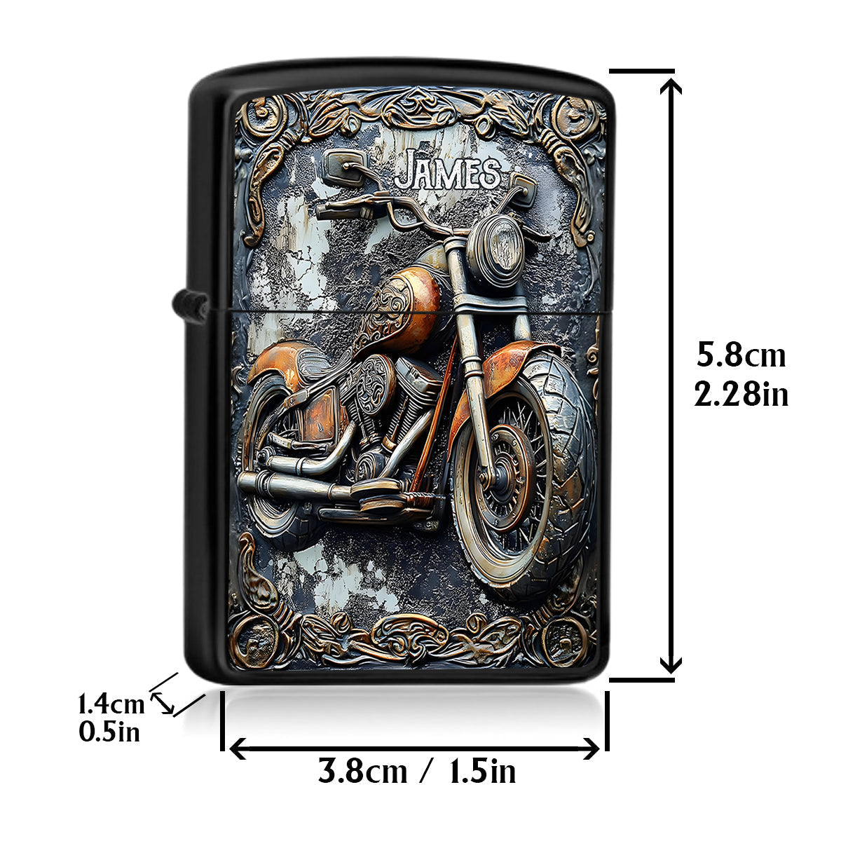 Time to Ride - Personalized Bicycle Lighters