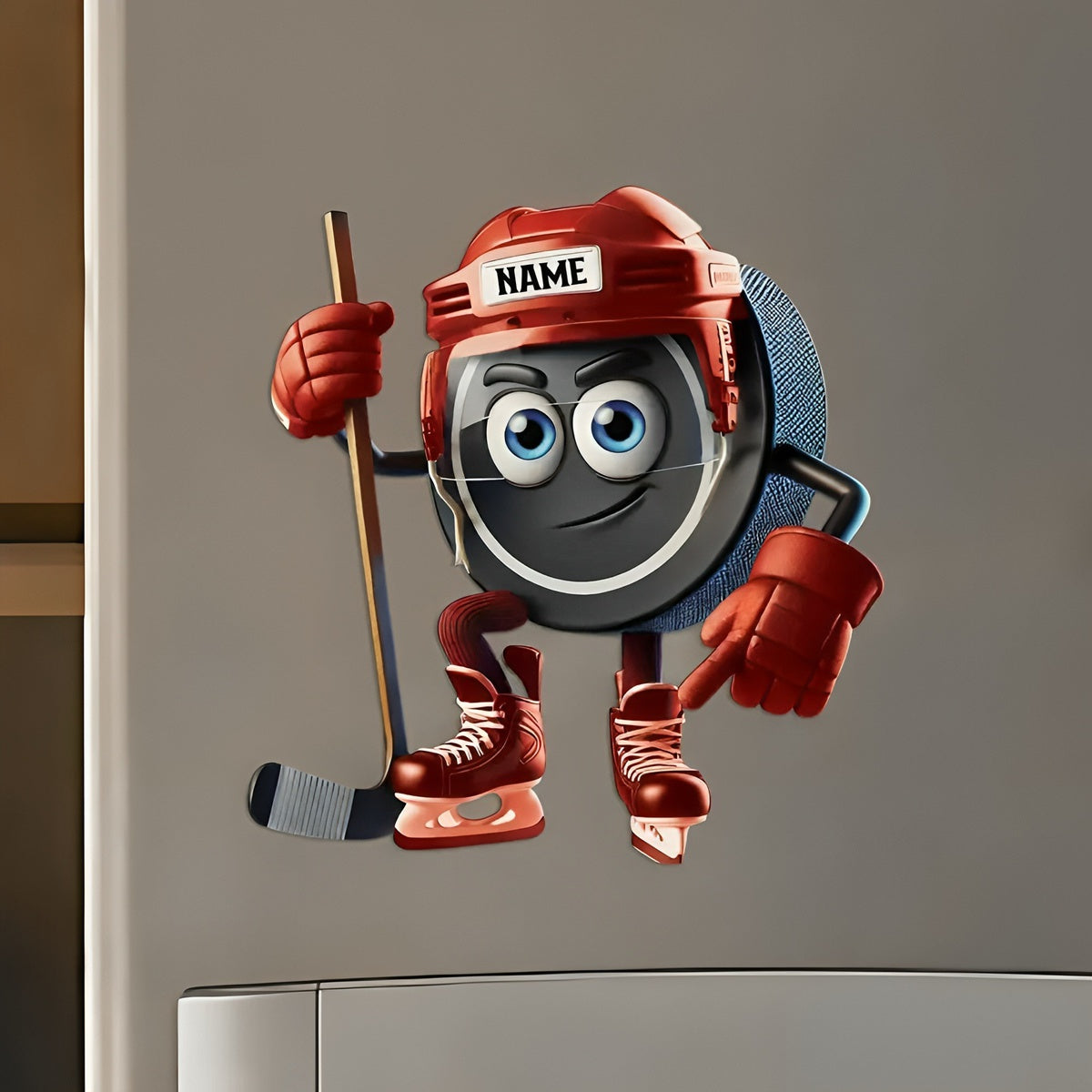 Custom Name Personalized Ice Hockey Sticker/Decal