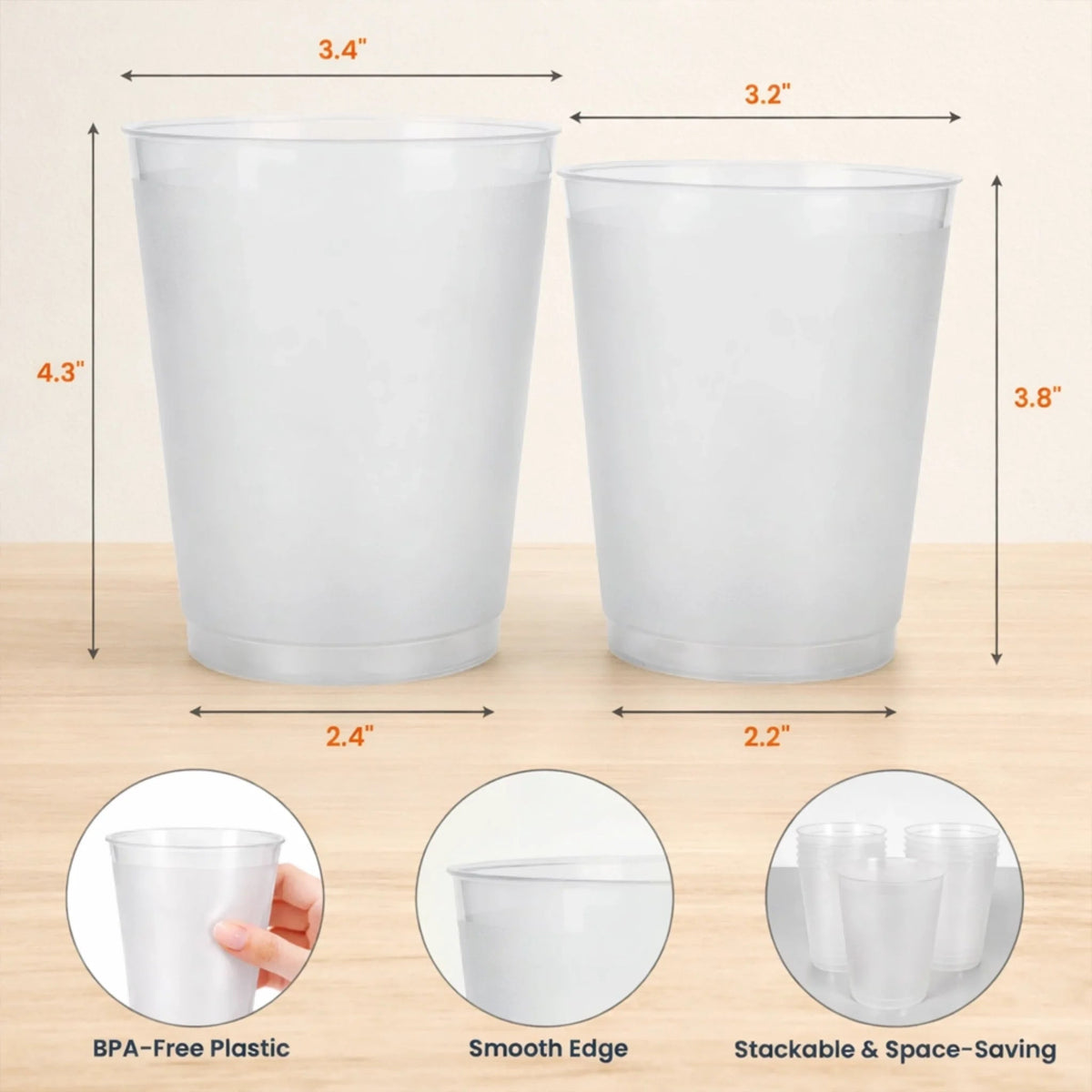 Custom Party Cups - Personalized America 250th Anniversary Gifts For Mom, Dad, Brother, Sister, Kids - Born To Stand Strong