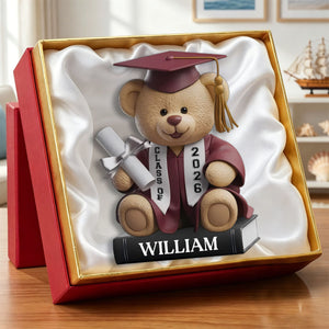 The Best Is Yet to Come – Personalized Graduation Acrylic Plaque for Him or Her