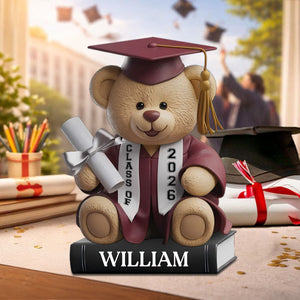 The Best Is Yet to Come – Personalized Graduation Acrylic Plaque for Him or Her