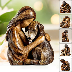 Dog Lovers - Personalized Dog Shaped Acrylic Plaque