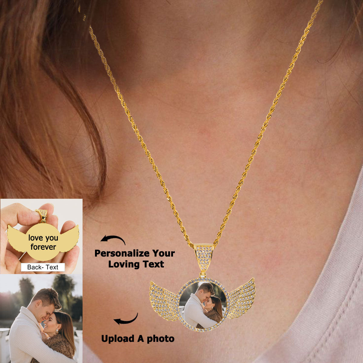 Personalized Photo Charm Hip Hop Pendant