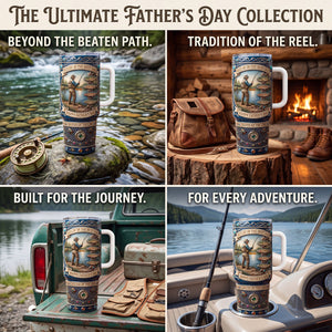 Personalized "Reelin' In The Best Dad" Tumbler – Gift For Dad
