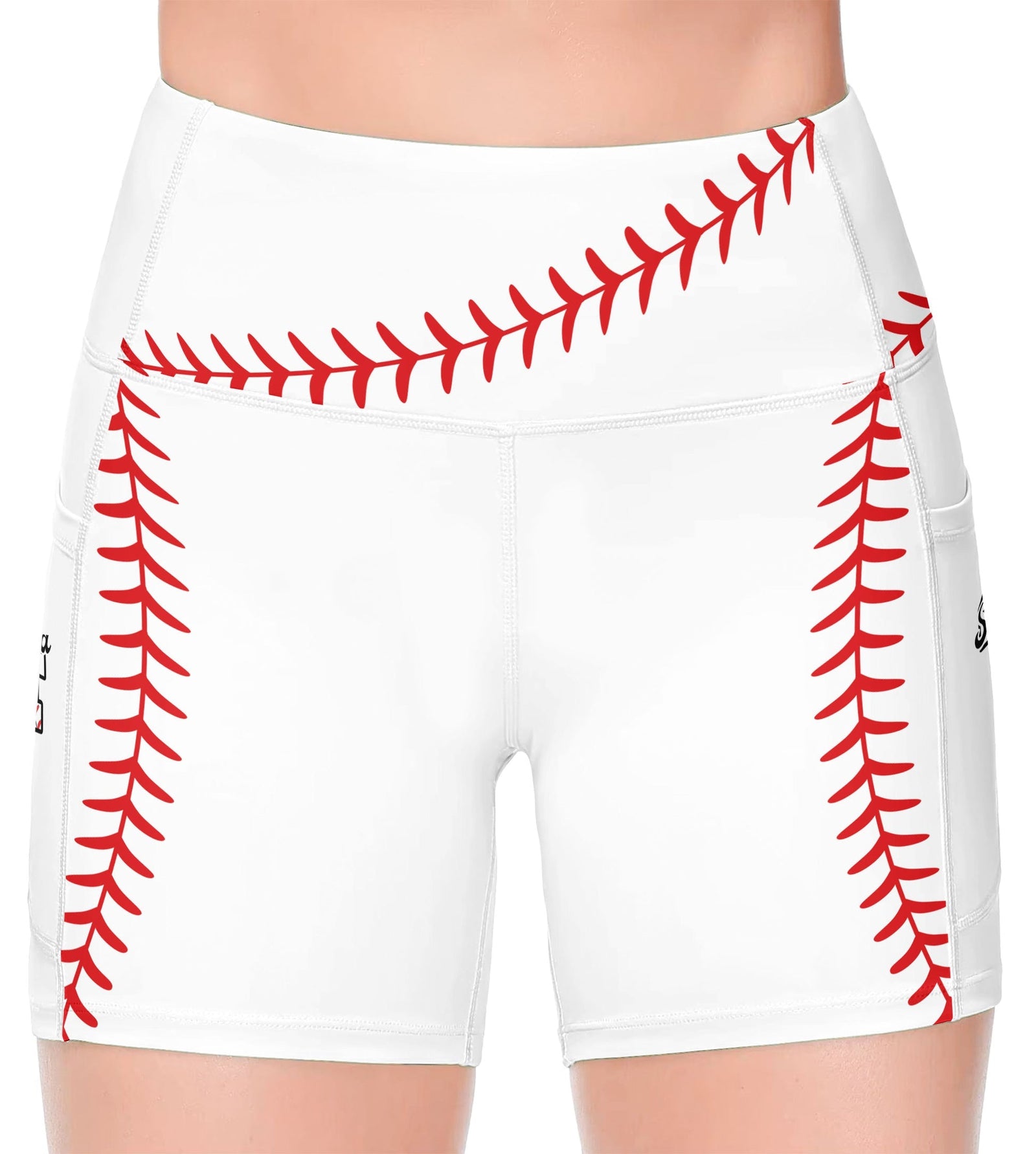 Personalized Women's Workout Shorts  Baseball Softball Football Basketball Lover