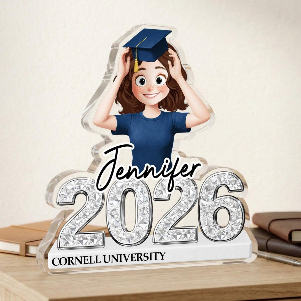 Class Of Graduation Gift - Personalized Acrylic Plaque