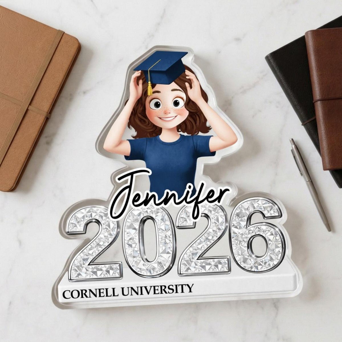 Class Of Graduation Gift - Personalized Acrylic Plaque