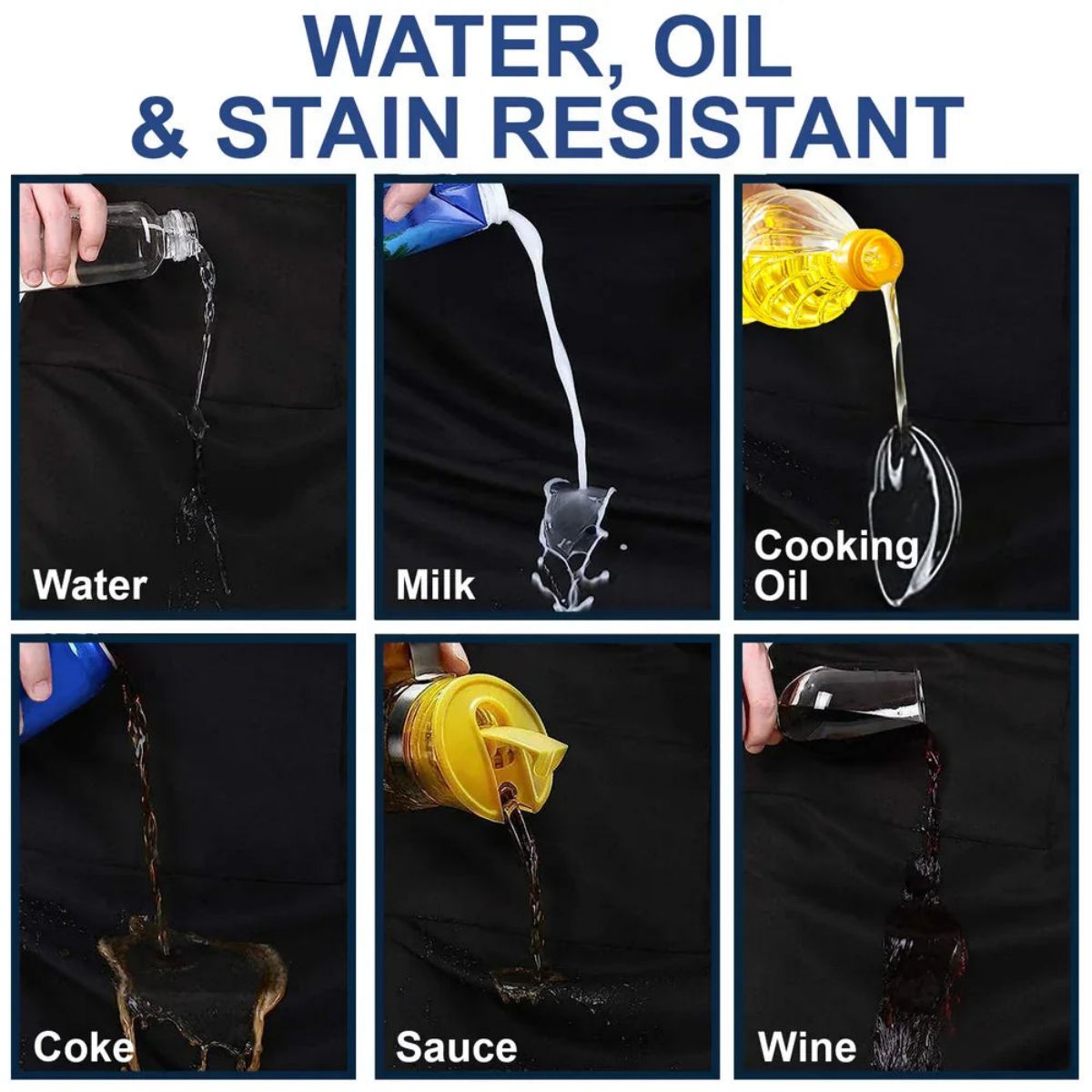 Custom Photo Mr. Good Lookin' Is Cookin' - Personalized Apron