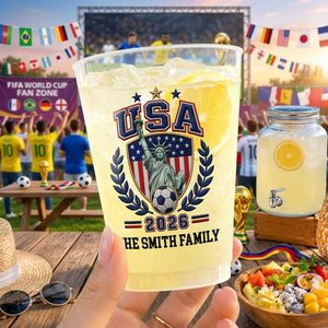 Custom Soccer Party Cups - Personalized Birthday Gifts For Soccer Lovers