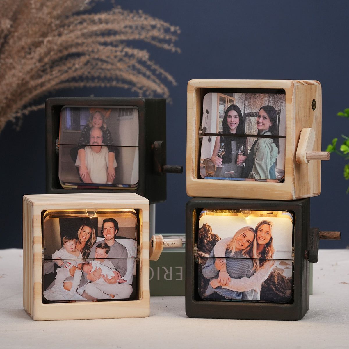 Flip Photo Box – Customizable Memory Album