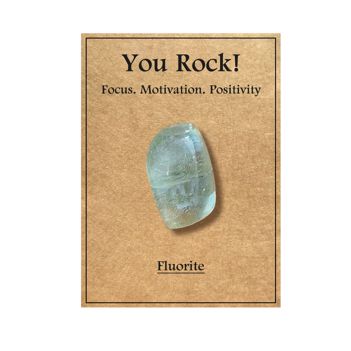 Pocket Crystal Crystal Gift With Quote