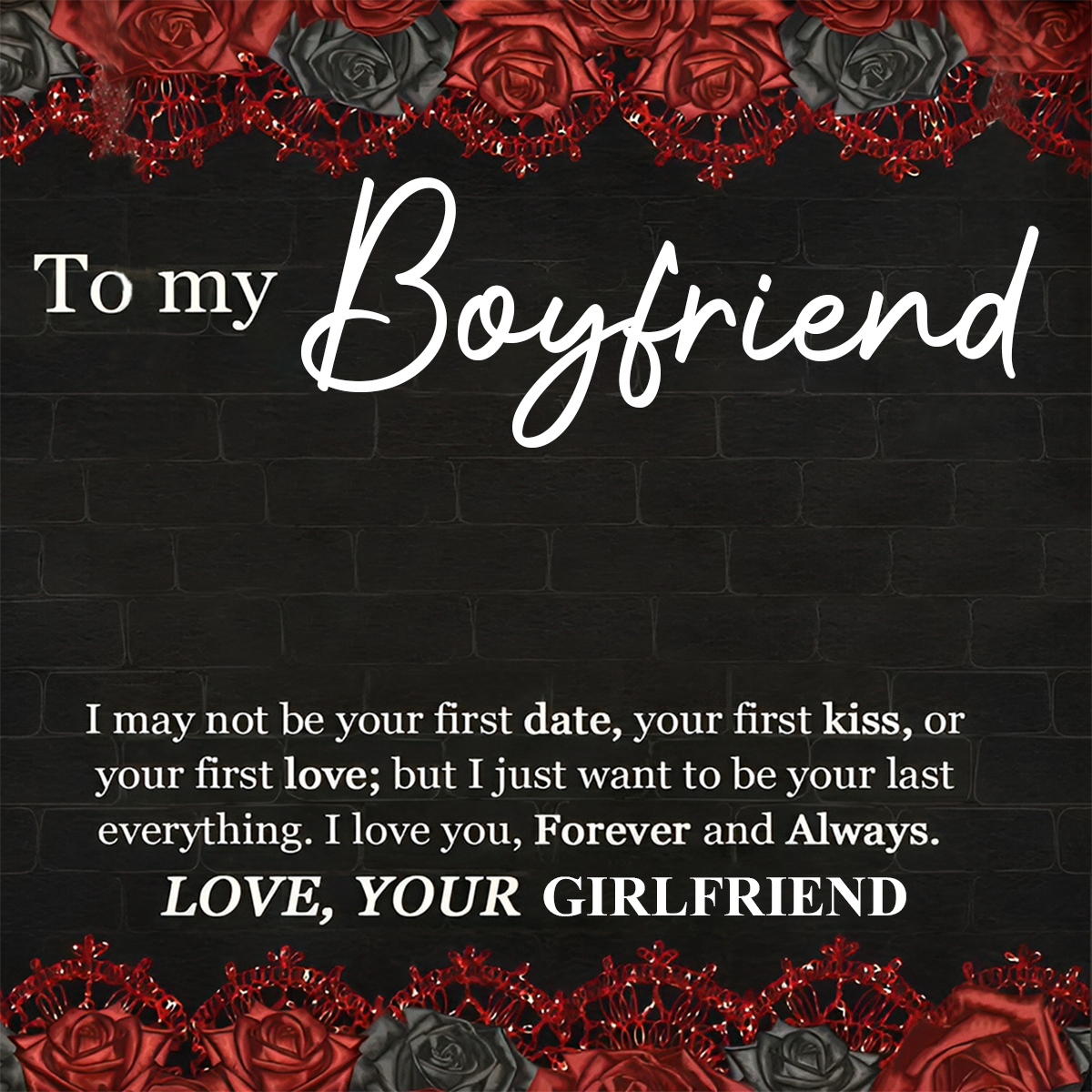 Personalized I Love You Forever And Always - Custom Name Necklace