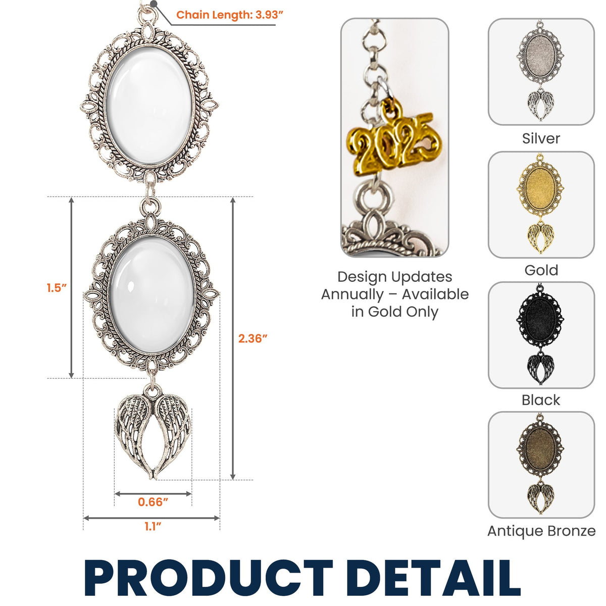 Graduation Walking Beside You Every Step - Custom Graduation Tassel Photo Charm