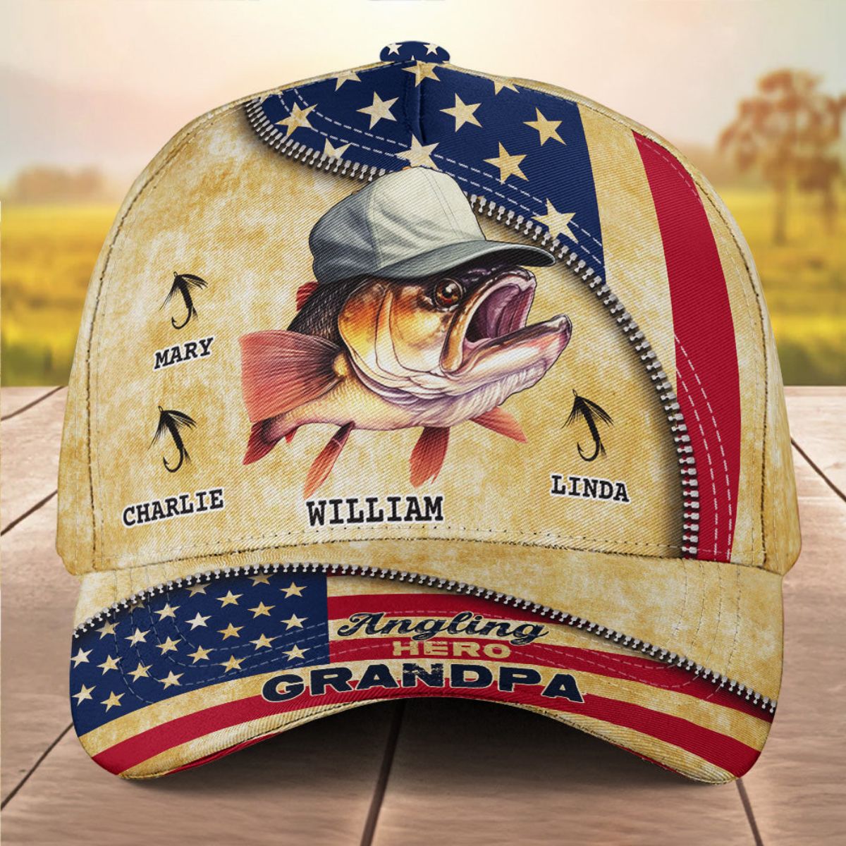 Angling Hero - Personalized Classic Cap