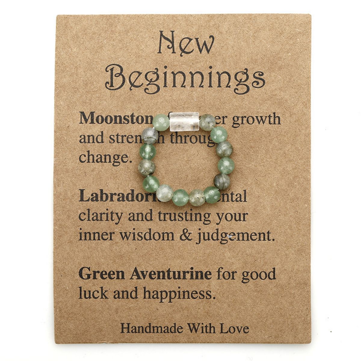 Healing crystals,Beaded elastic ring