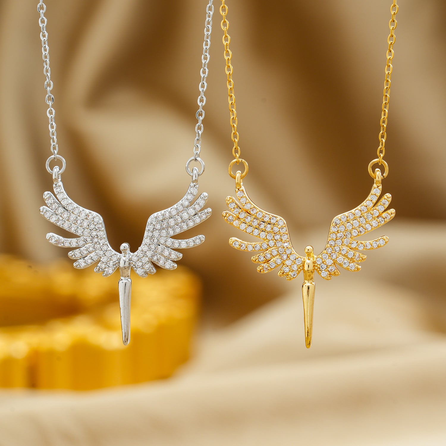 Alice Angel Necklace