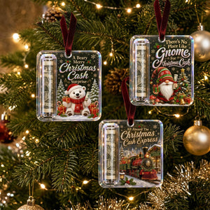 Christmas Cash Holder Ornament Gift for Family