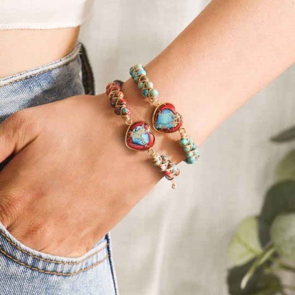 Passionate Heart Jasper Bracelet