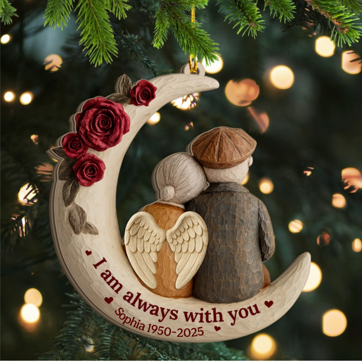 I Am Always With You - Personalized Acrylic Ornament