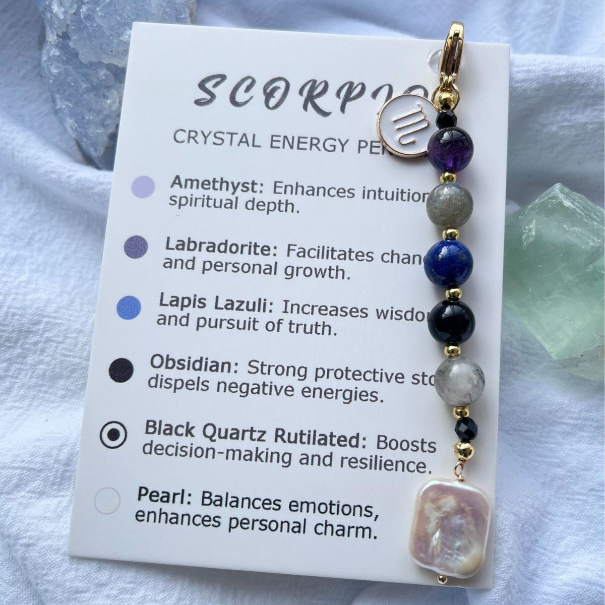 12 Constellation Energy Crystal ornament