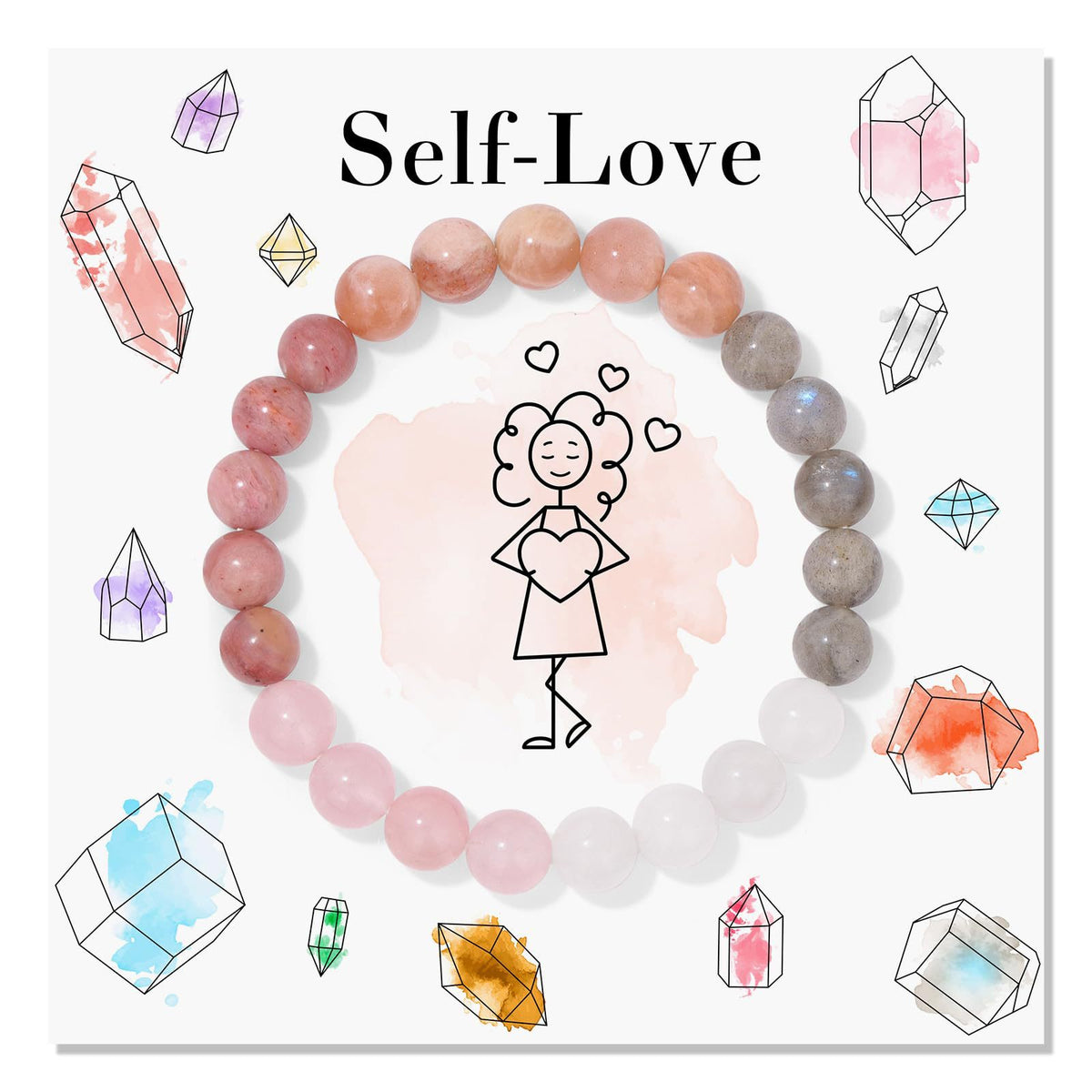 New Beginnings - Natural Stone Healing Encourage Bracelet