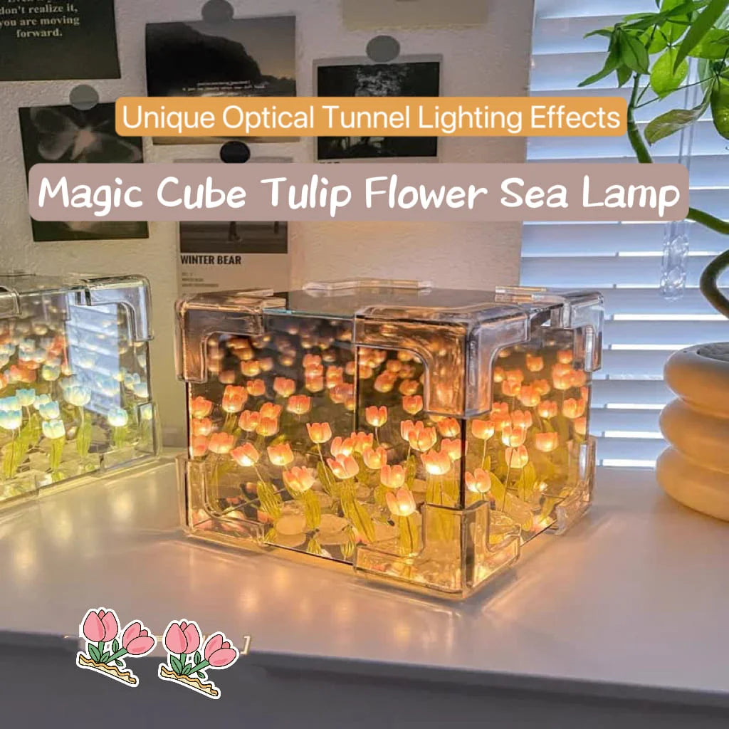 DIY Tulip Floral Lamp Kit