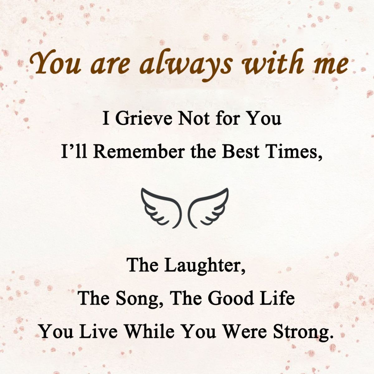 Personalized Circle Wings Memorial Ring - I am not a Widow, I am a wife to a husband with wings