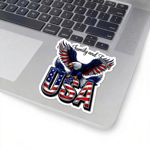 Faith, Family & Freedom America 250 Years Decal Sticker